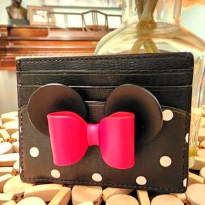 Kate spade new york Minnie mouse card wallet new with tags small disney x